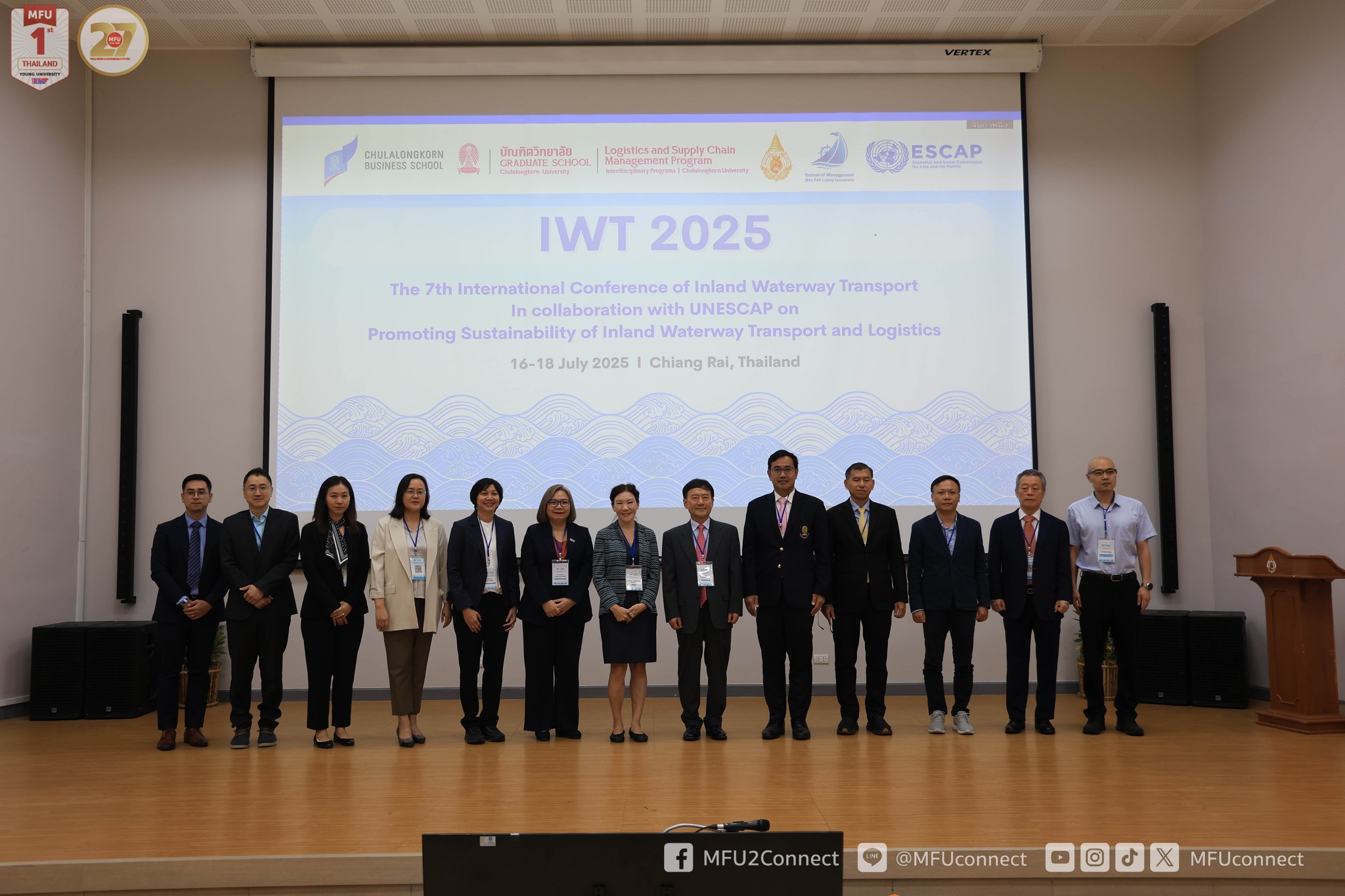 MFU Co-Hosts IWT 2025 to Advance Sustainable Inland Waterway Logistics in the Region