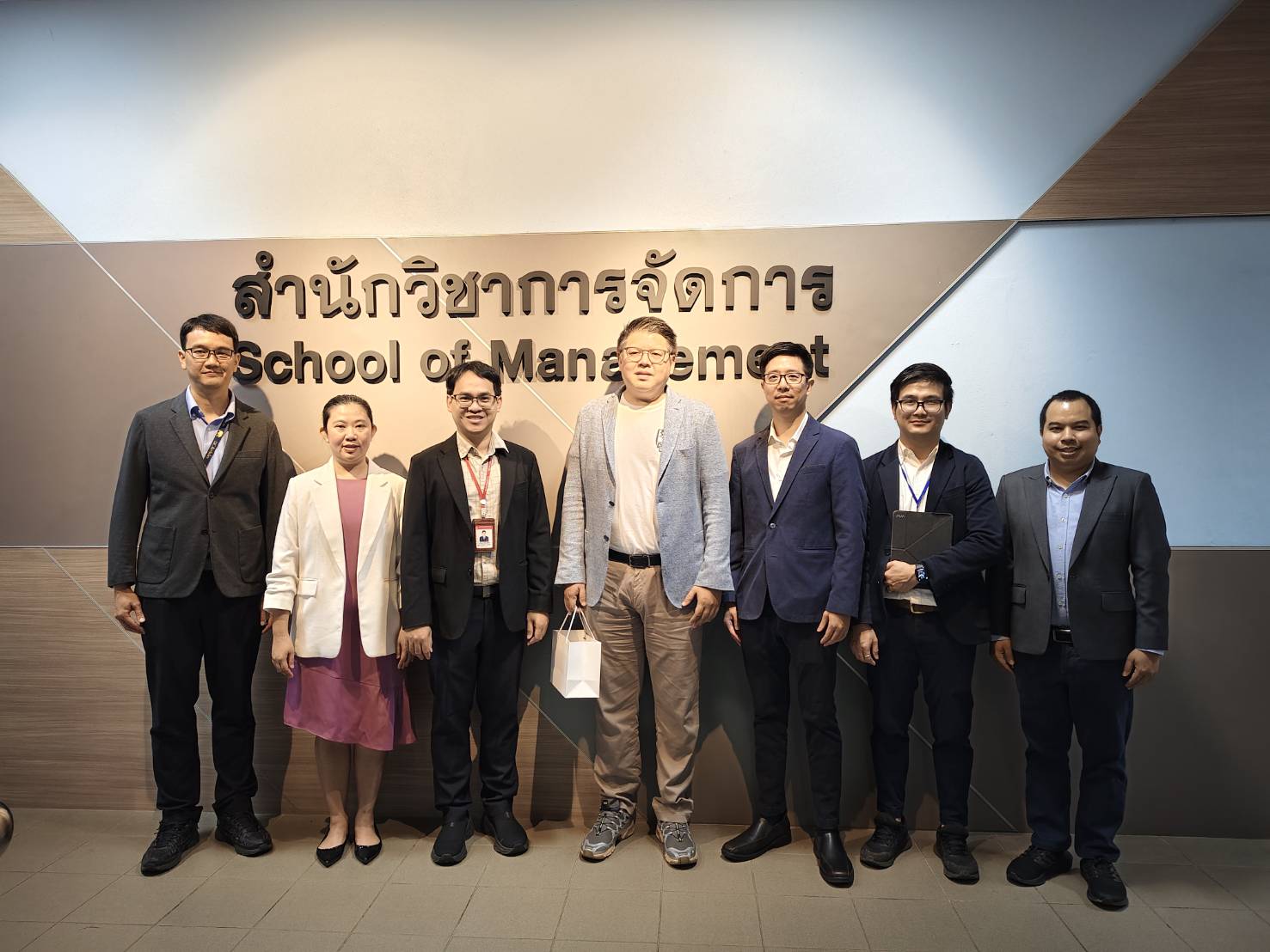 welcomed Professor Dr. Sakun Boon-itt from Thammasat University