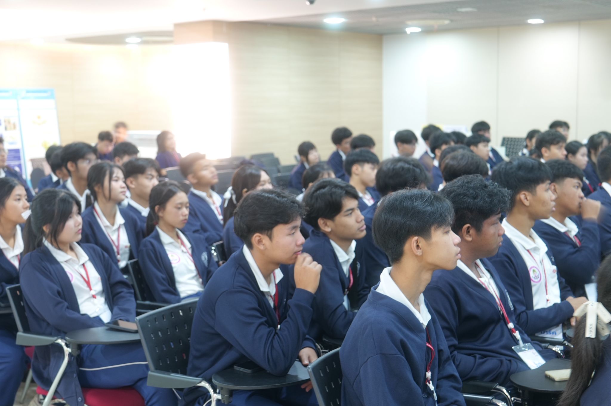 Teachers and Students from Srisuwich School, Chonburi, Participate in Food & Beverage Workshop