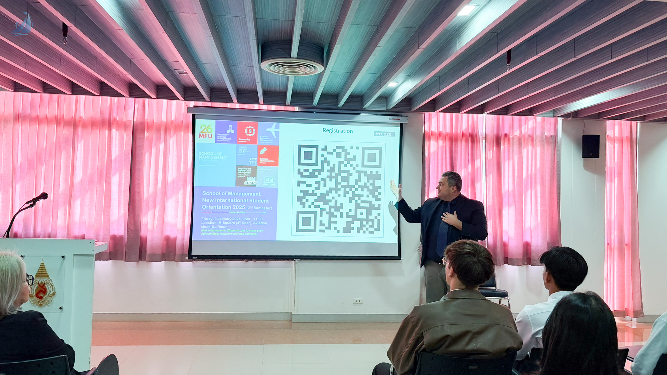 MFU School of Management Hosts International Student Orientation 2026