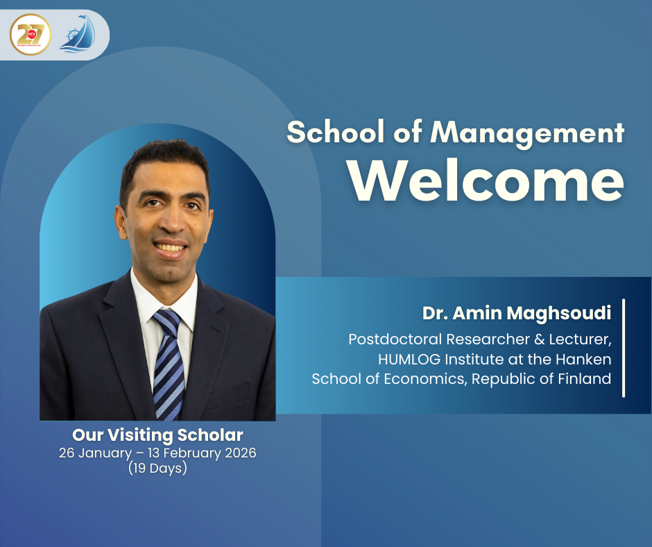 SoM MFU Welcomes Dr. Amin Maghsoudi from Finland!