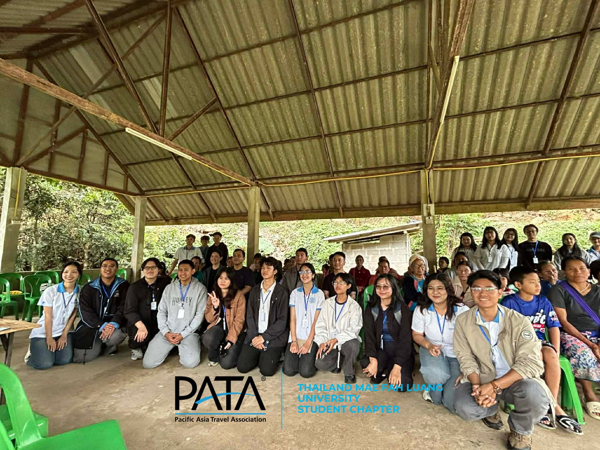 โครงการจิตอาสาเพื่อการท่องเที่ยวอย่างยั่งยืน ณ บ้านลิไข่ โดย PATA MFU Student Chapter