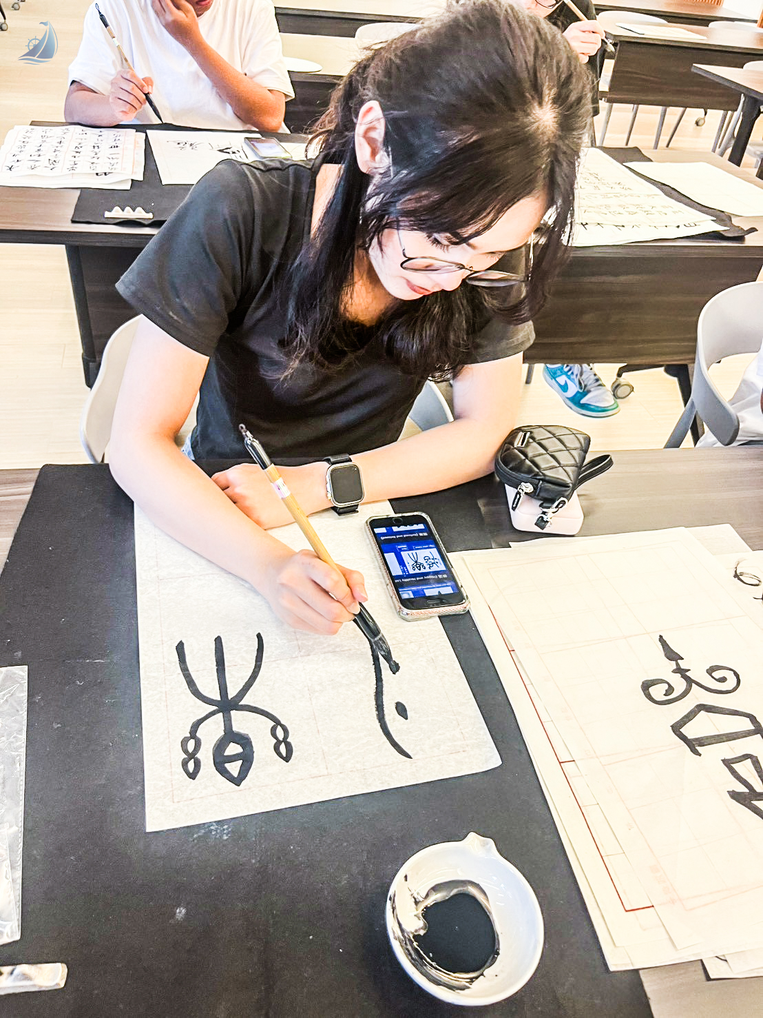 MFU News : LINE_ALBUM_22_ก.ค._69_กิจกรรม_Chinese_calligraphy_260723_22.JPG